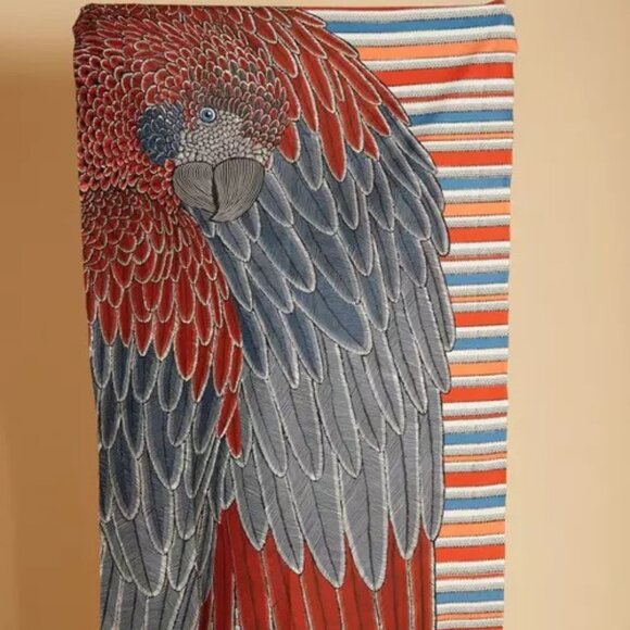 WANTED ISO Inoui Editions Parrot Wing Fouta Towel ANY COLOR Bird - Picture 1 of 3